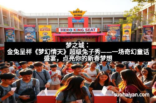 梦之城：金兔呈祥《梦幻情天》超级兔子秀——一场奇幻童话盛宴，点亮你的新春梦想